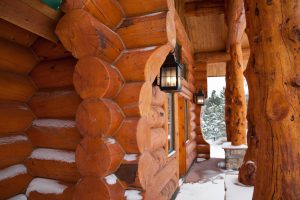 specialty fitted log cabin